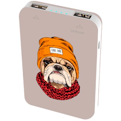 Портативное зарядное устройство RITMIX, арт. RPB-10007_BULLDOG
