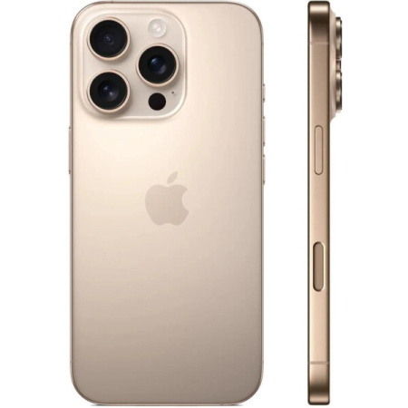Смартфон Apple iPhone 16  Pro 256GB Desert Titanium, А3293, арт.MYNK3QN/A